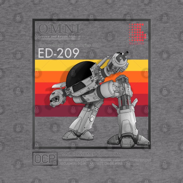 ED-209 Service and Repair Manual by Justanos